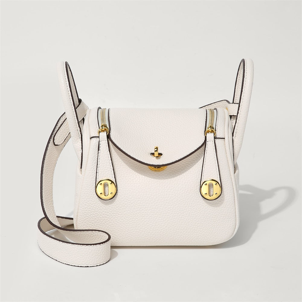 Genuine Leather Crossbody Shoulder Bag