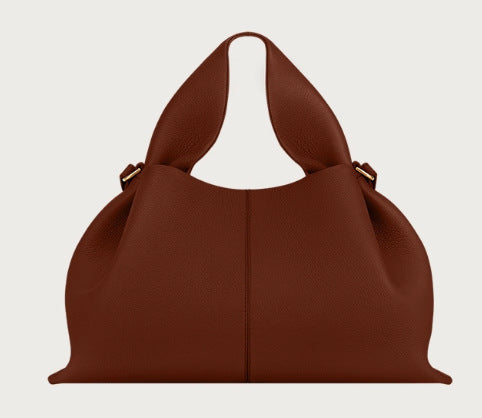 Genuine Leather Cloud Crossbody Bag