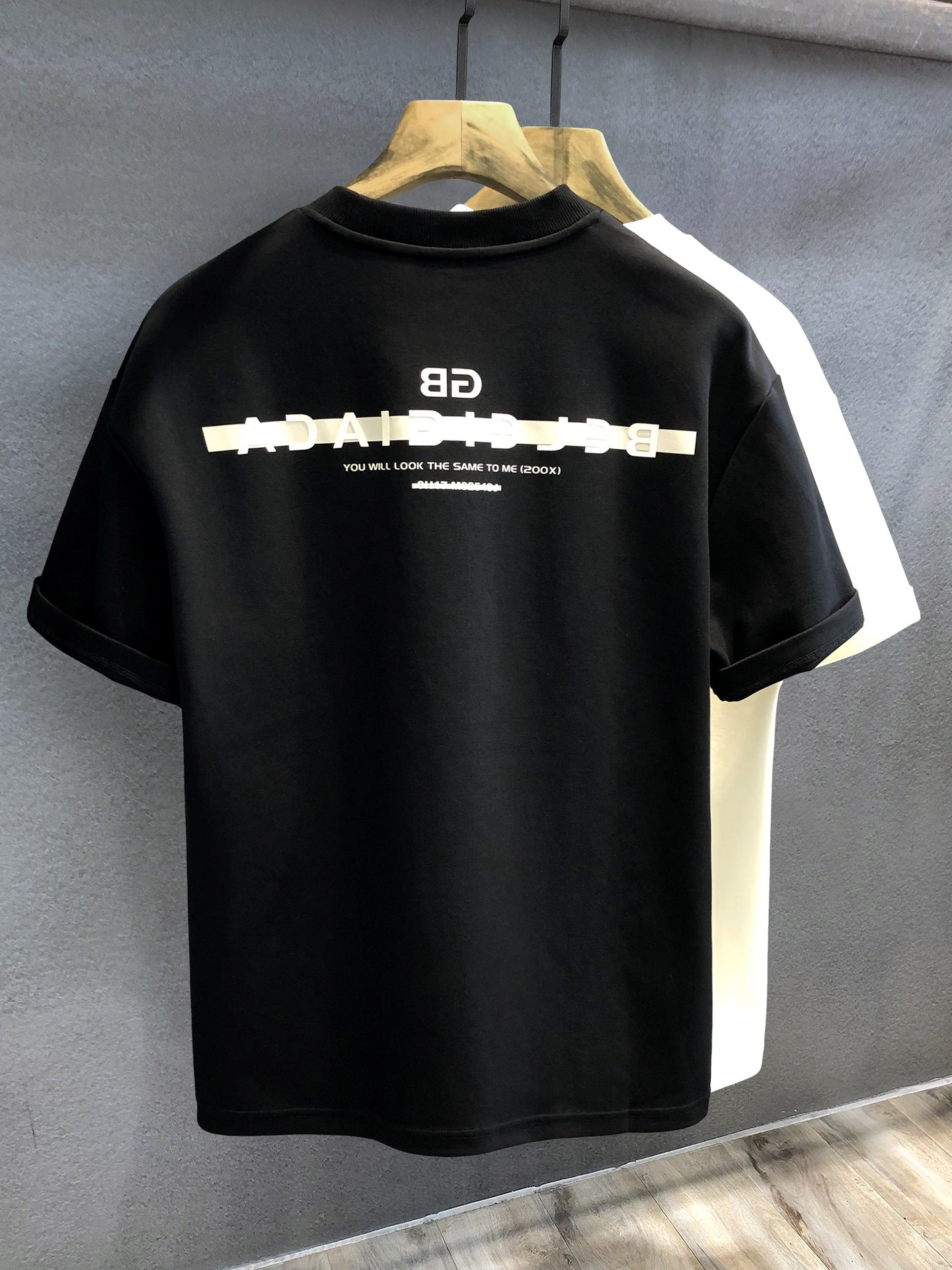 American half-sleeve T-shirt for men