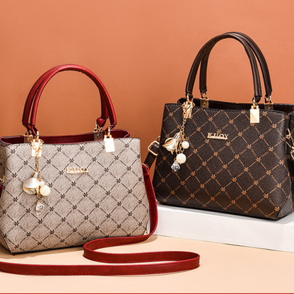 Womens Leather Tote Bag with Adjustable Strap