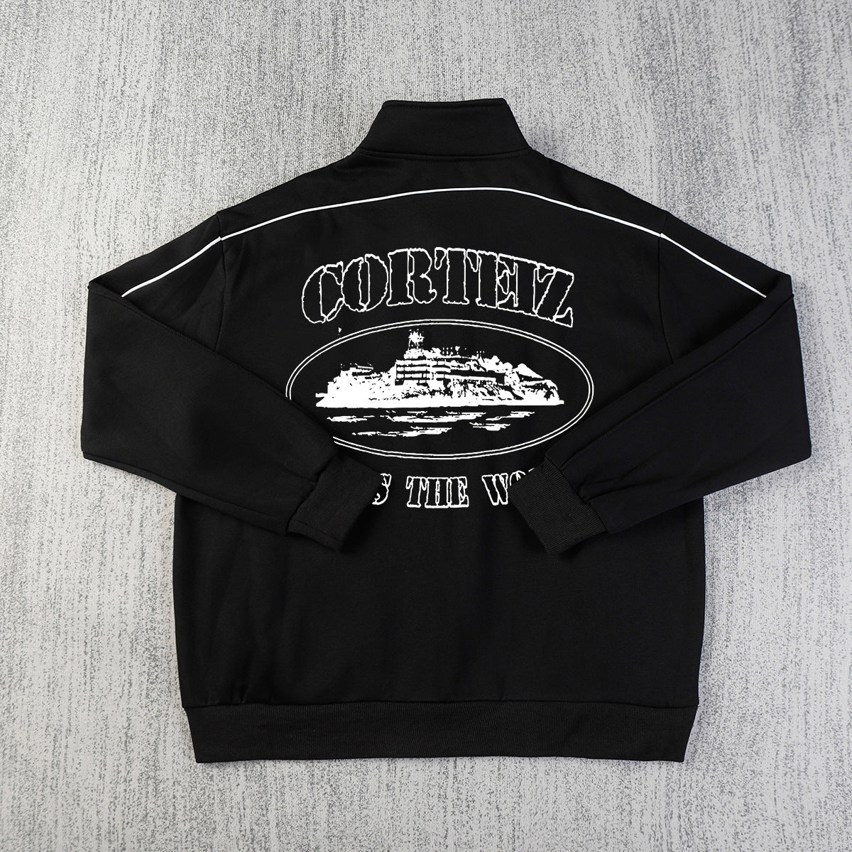 Zippered Casual Pants Set