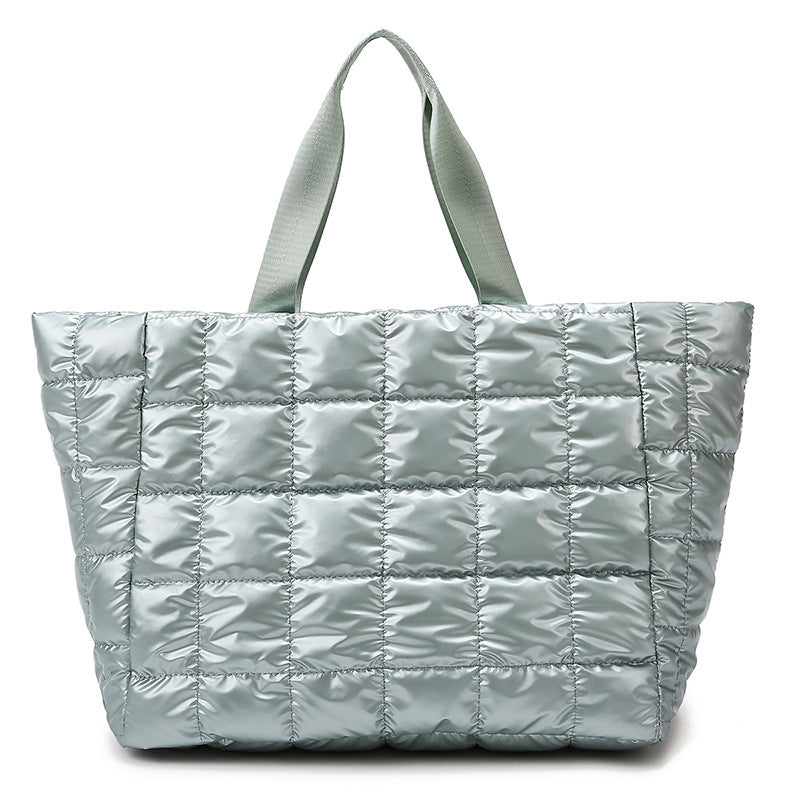 Pearlescent Two-Sided Dry-Wet Separation Tote Bag