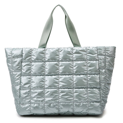 Pearlescent Two-Sided Dry-Wet Separation Tote Bag