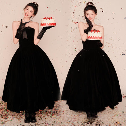 Photo Studio Spring Theme Long Dress