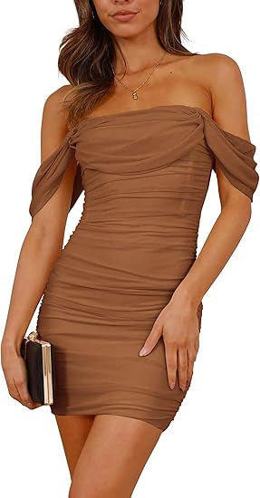 Off-Shoulder Bodycon Party Dress