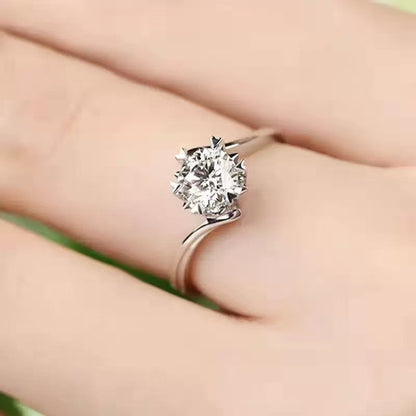 Adjustable Zirconia Wedding Ring