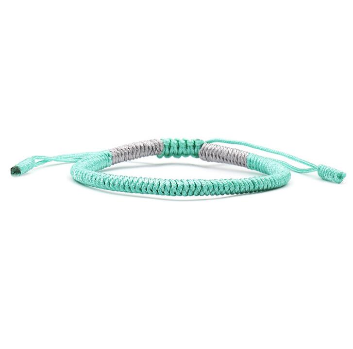 10pcs Multi Color Tibetan Buddhist Good Lucky Charm Tibetan Bracelets Handmade Knots Rope Bracelet