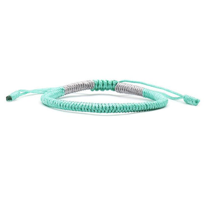 10pcs Multi Color Tibetan Buddhist Good Lucky Charm Tibetan Bracelets Handmade Knots Rope Bracelet