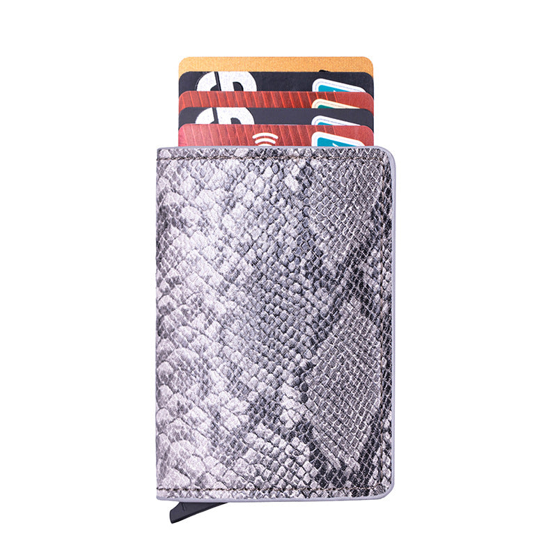 Magnetic RFID Blocking Card Holder Wallet