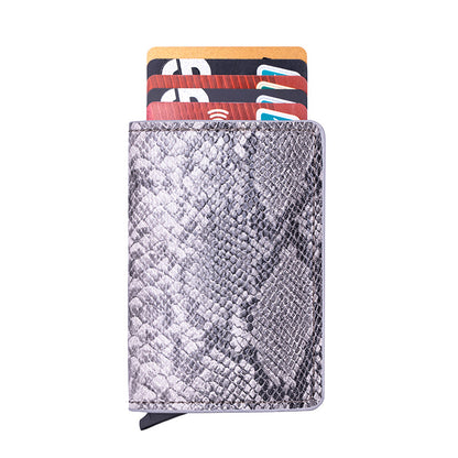 Magnetic RFID Blocking Card Holder Wallet