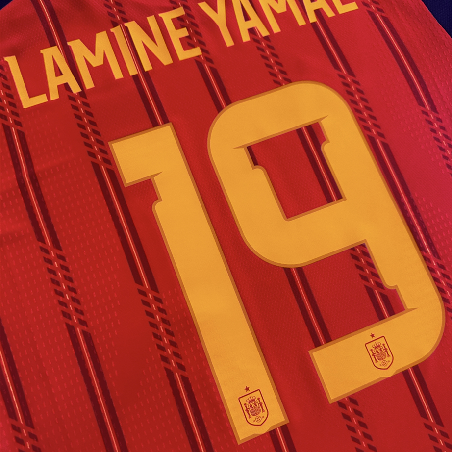 2026 Yamal Same Style Men's and Women's Home Short-Sleeved Football Uniform