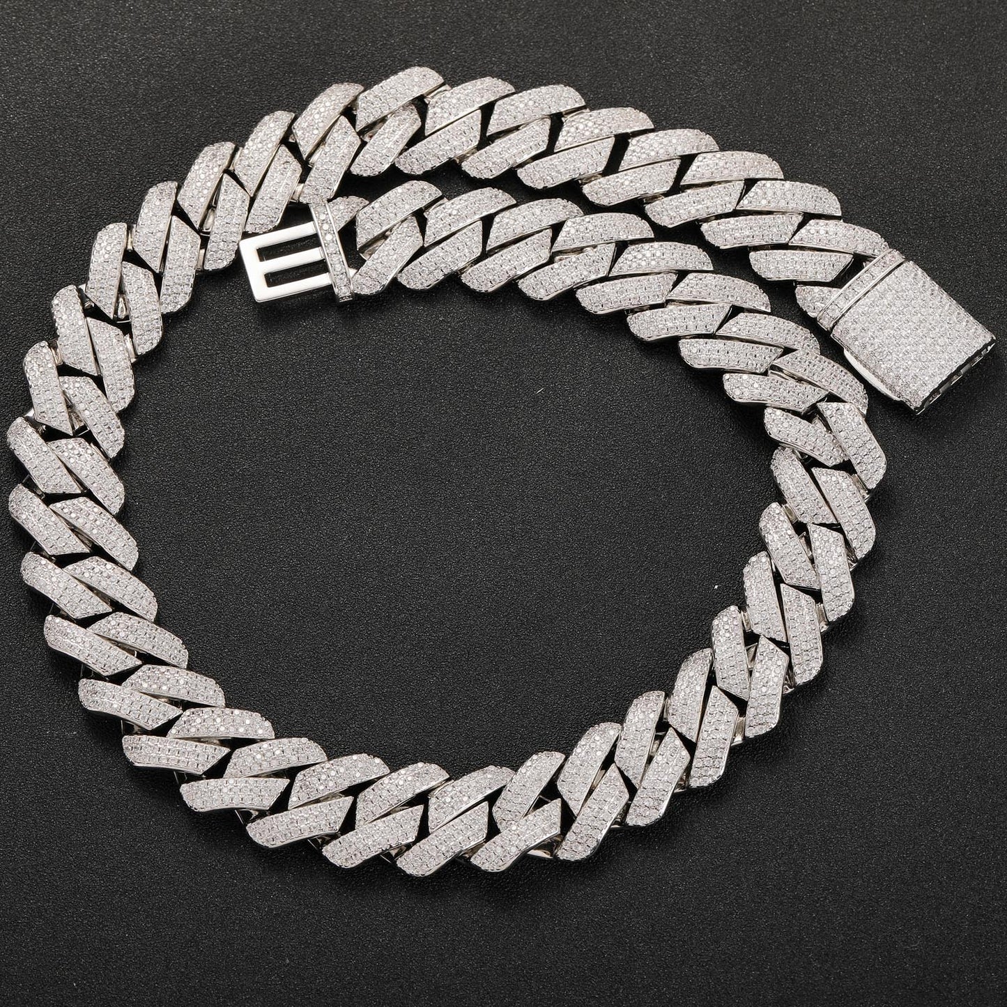 Cuban Chain Zirconia Necklace