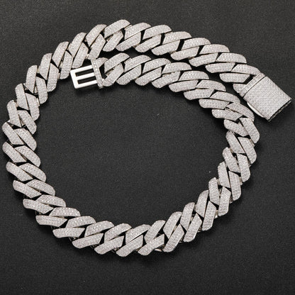 Cuban Chain Zirconia Necklace