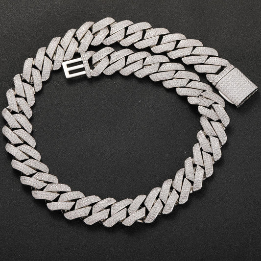 Cuban Chain Zirconia Necklace