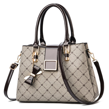 Printed Women's Handbag Large Capacity Crossbody Bag