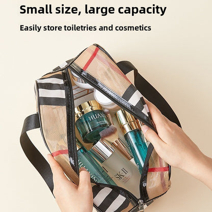 Portable makeup bag storage box