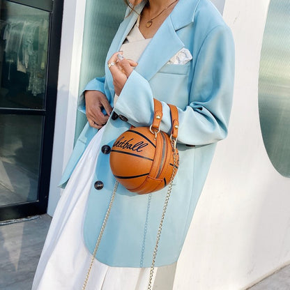 Sporty Round Crossbody Bag