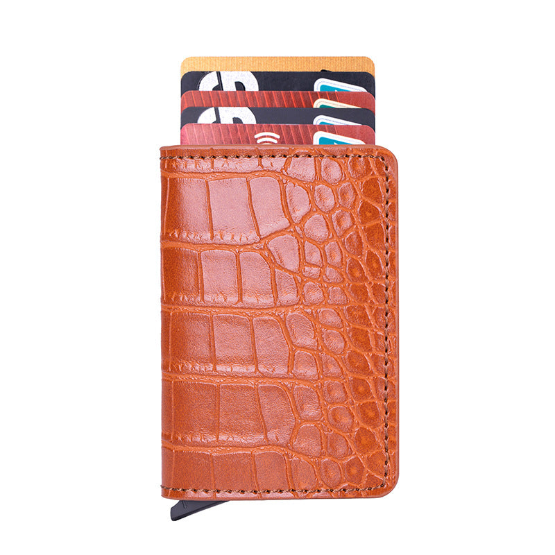 Magnetic RFID Blocking Card Holder Wallet