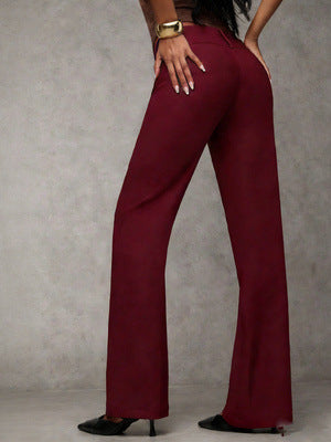 High Waist Wide Leg Pants