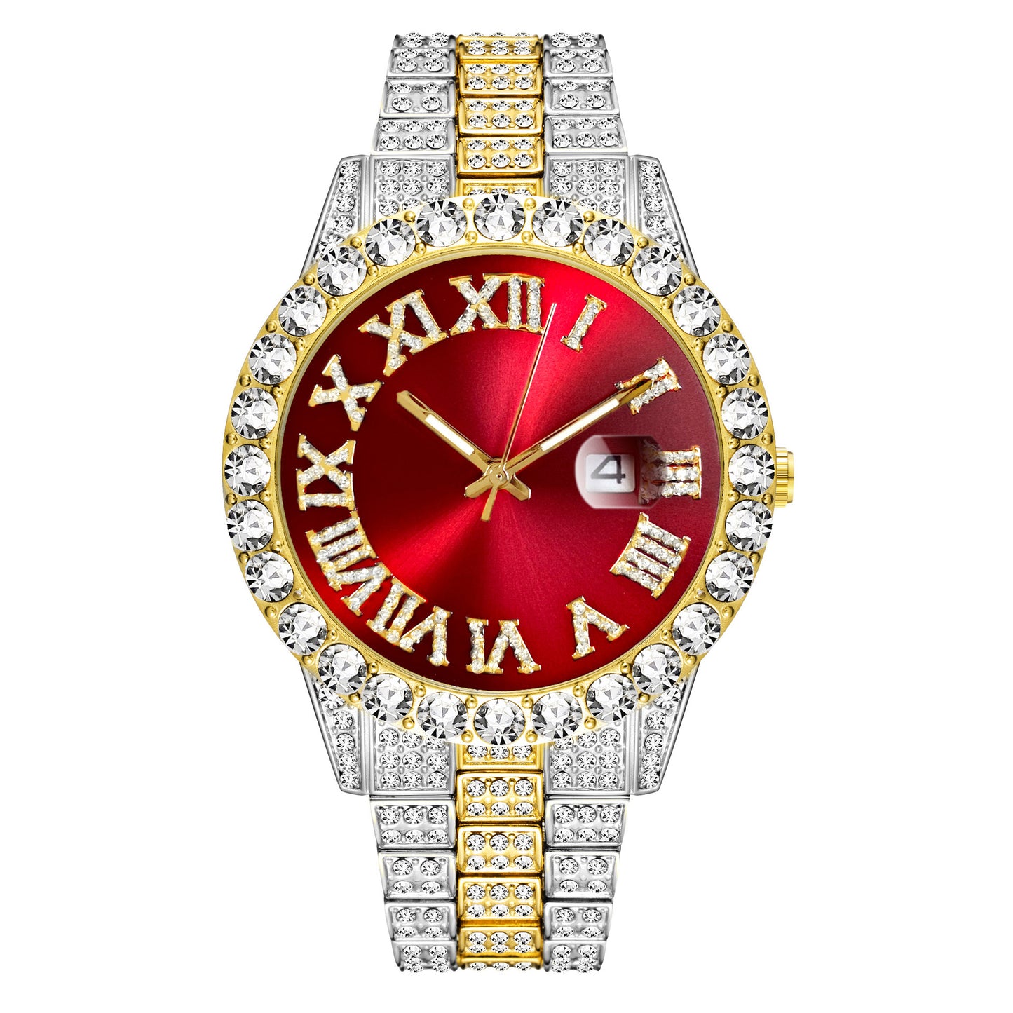 Full Diamond Watch Bracelet