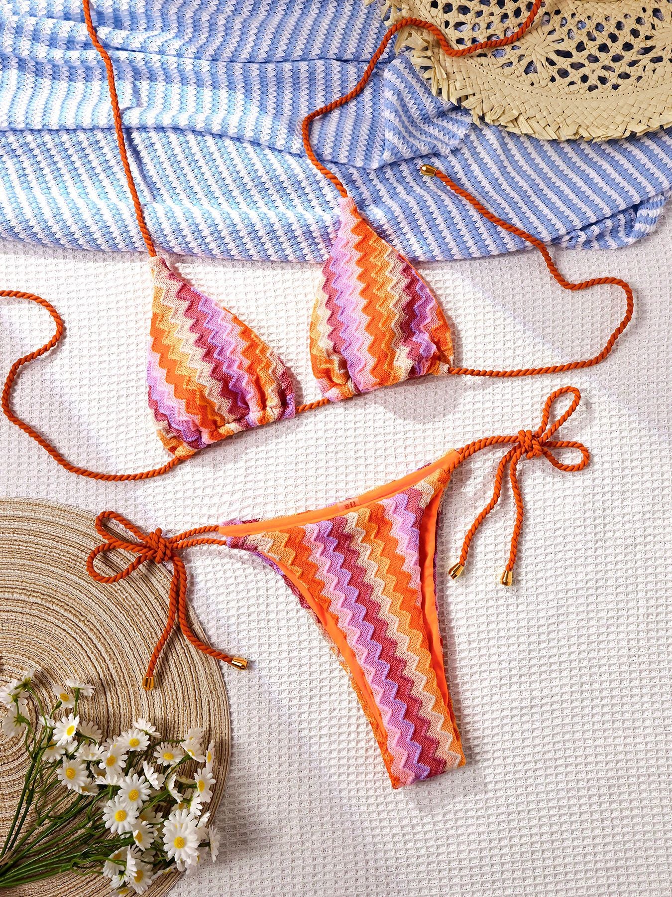 Women's Knitted Bikini Swimsuit