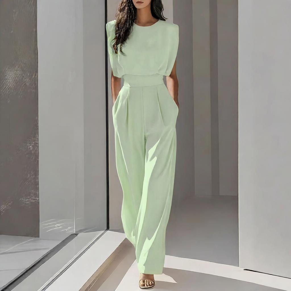 Women's Elegant Sleeveless Jumpsuit