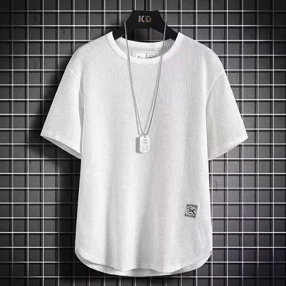 Hong Kong style short-sleeved shirt