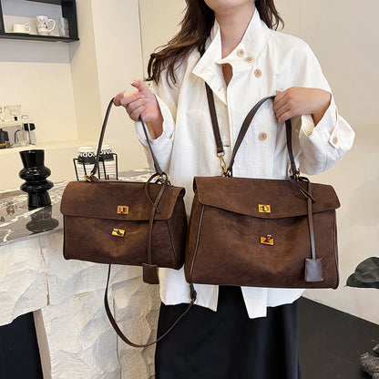 Handheld tote bag, single-shoulder crossbody bag
