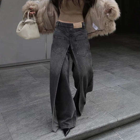 Casual wide-leg pants