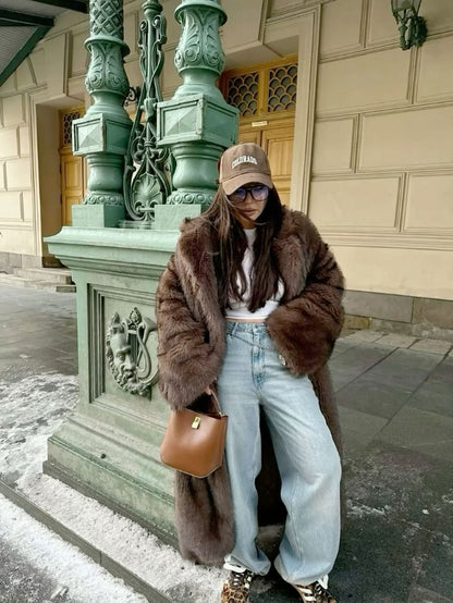 Fur coat