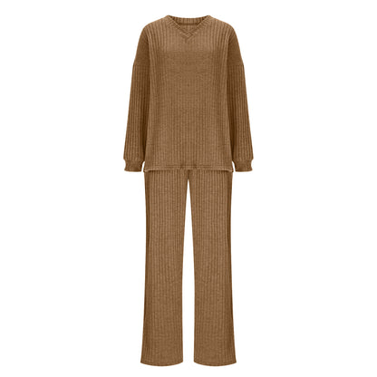 Casual Two-Piece Set with T-Shirt and Pants