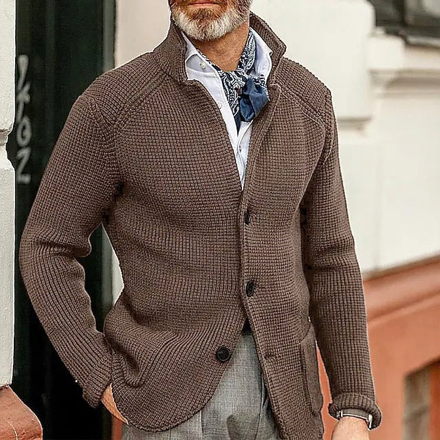Mens Knitted Jacket