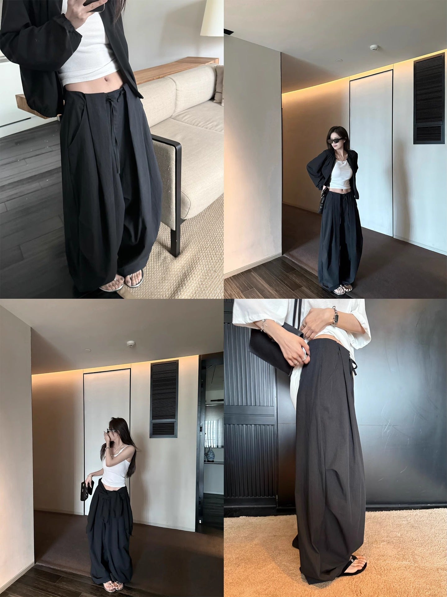 Loose-fit trousers