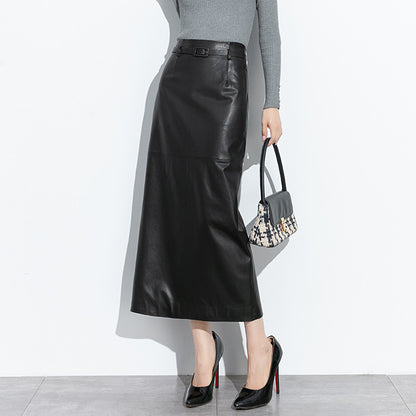 Womens Leather Skirt