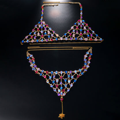 Rhinestone Body Chain