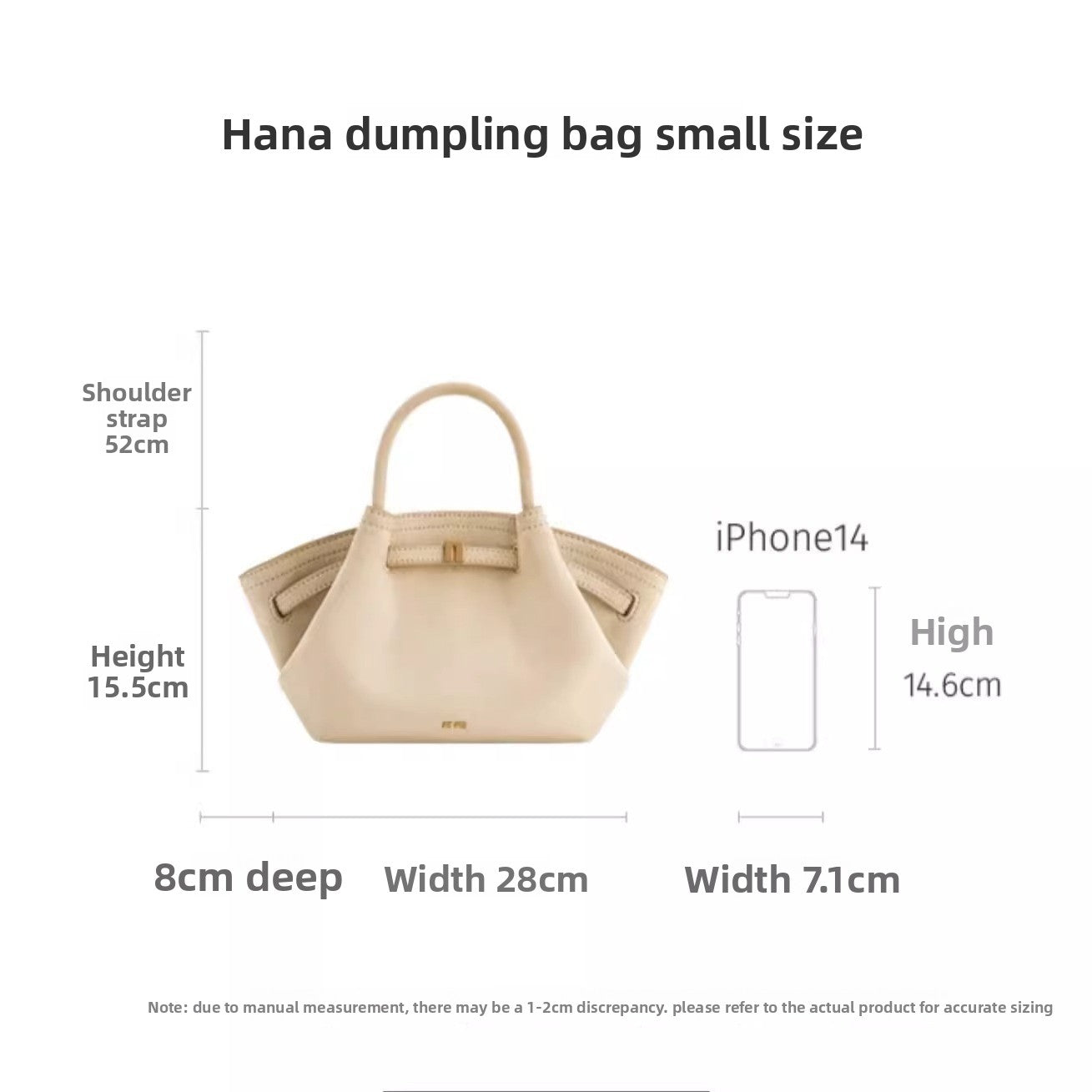 Lady's single-shoulder dumpling bag
