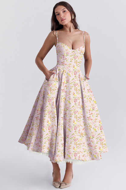 French Mesh Princess Dress with Large Swing