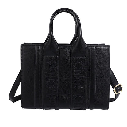 Popular letter-shaped tote bag