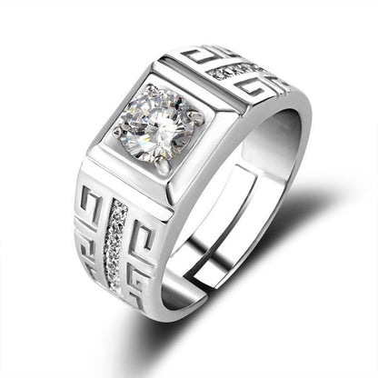 Adjustable Zirconia Wedding Ring