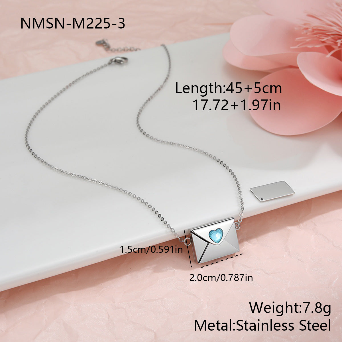 Valentine's Day gift: heart necklace