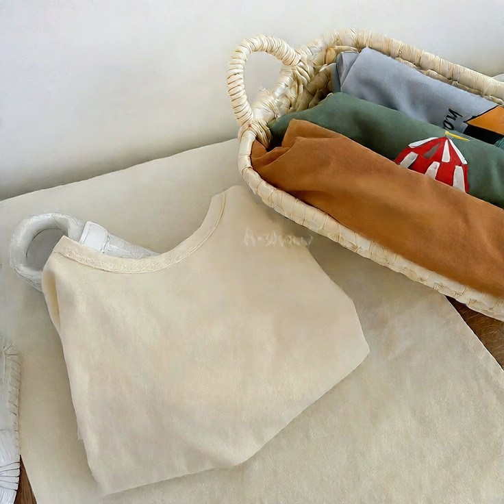 Spring and Autumn Cotton Base Shirt