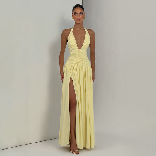 Backless dress
