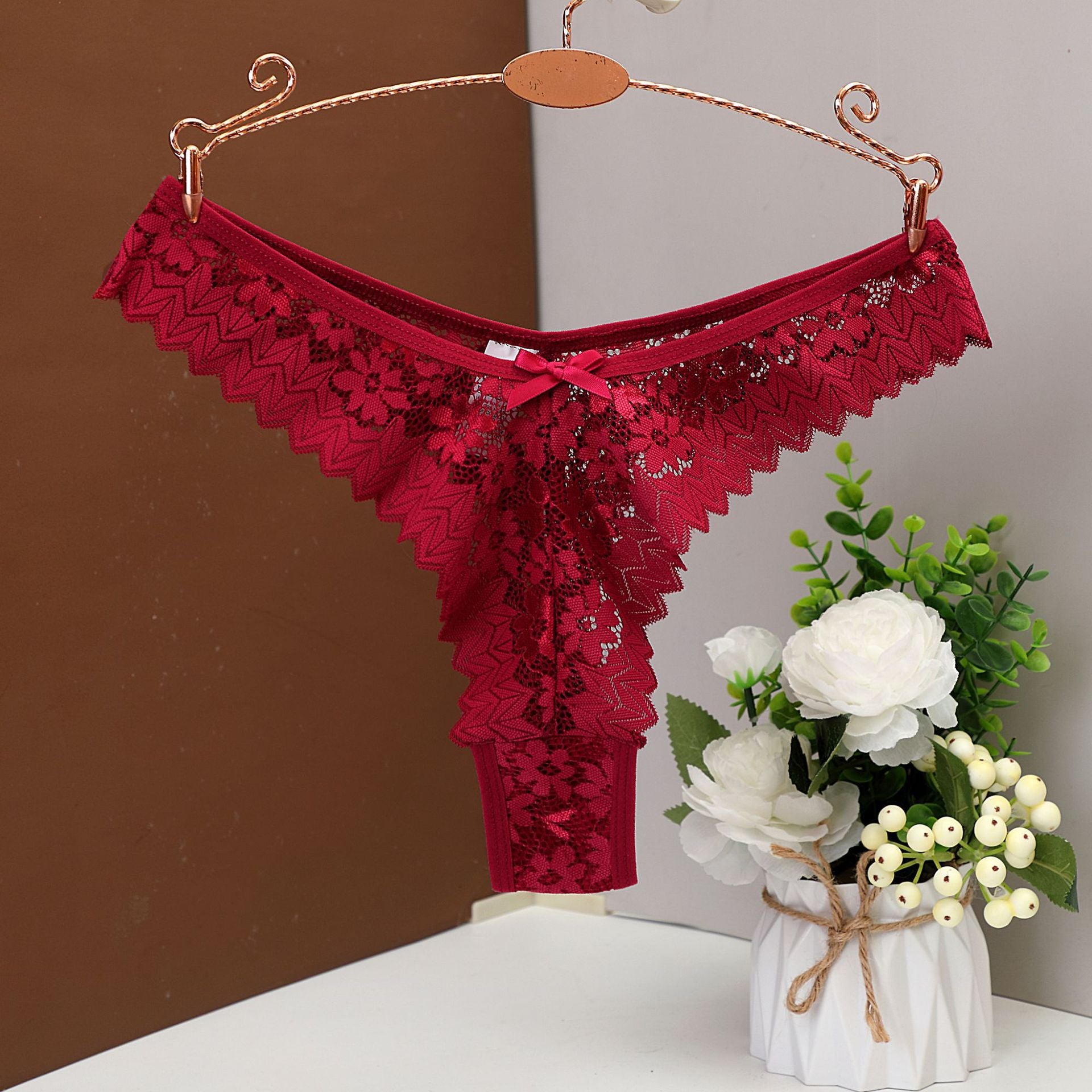 Lace Thong Underwear