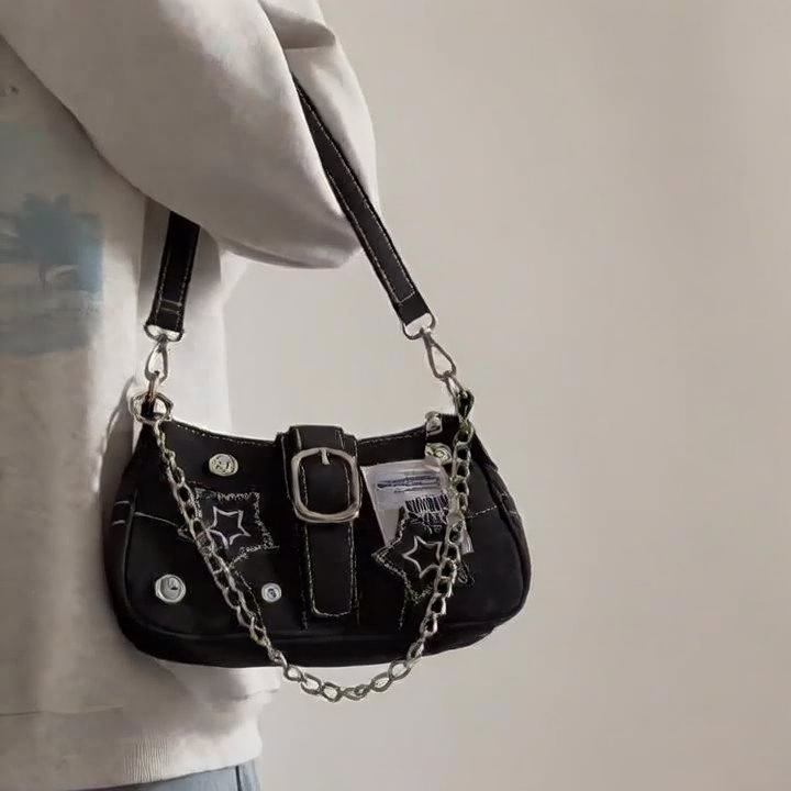 Spicy Girl Denim Underarm Bag