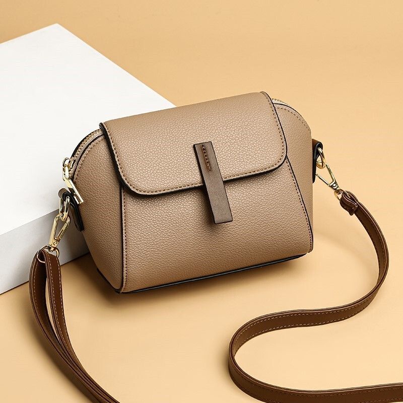 Versatile single-shoulder shell bag