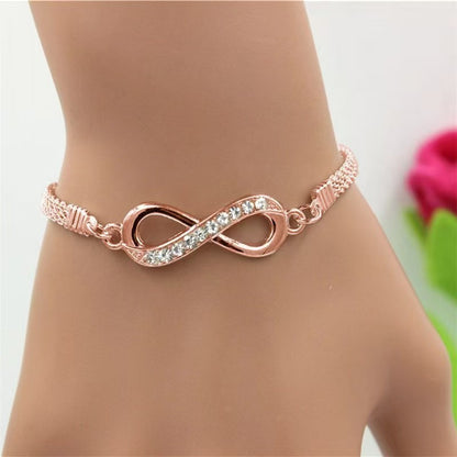 Heart-Shaped Open Bracelet
