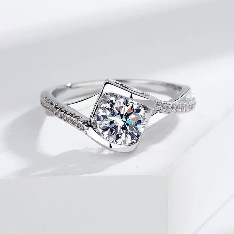 Adjustable Zirconia Wedding Ring
