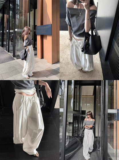 Loose-fit trousers