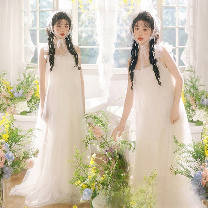 Photo Studio Spring Theme Long Dress