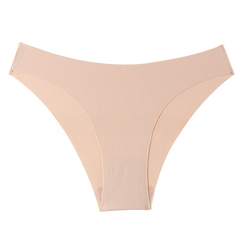 Ice silk seamless breathable low-rise briefs